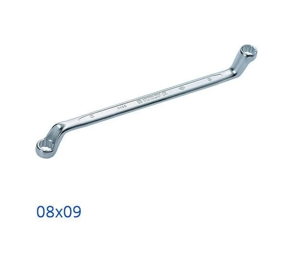 İzeltaş 0430030809 Yıldız İki Ağız Anahtar 8x9 mm ürün görseli