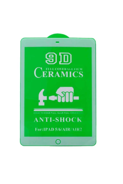 mastersonic iPad 9.7 2018 (6.Nesil) Uyumlu MTSC Tablet Seramik Ekran Koruyucu-Beyaz ürün görseli 1