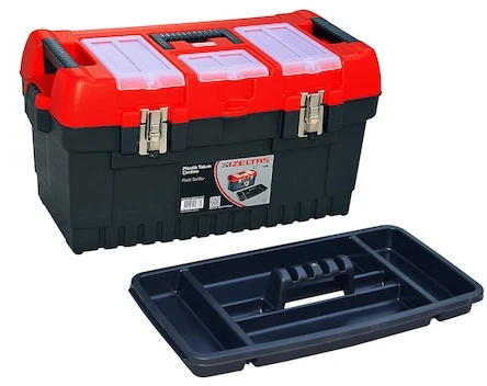 İzeltaş 8440331022 Plastik Takım Çantası 22'' İnç - 1