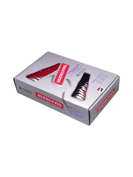 İzeltaş 0100002108 İki Ağız Anahtar Takımı Kısa Boy 6-22 mm - Resim 2