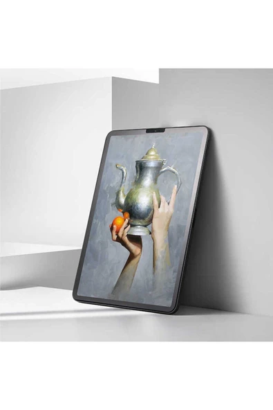 mastersonic iPad Pro 12.9 2021 (5.Nesil) Uyumlu MTSC Paper-Like Ekran Koruyucu-Renksiz - Resim 4