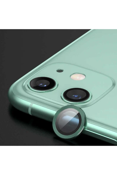mastersonic iPhone 11 Uyumlu MTSC CL-07 Kamera Koruyucu-Koyu Yeşil ürün görseli 1