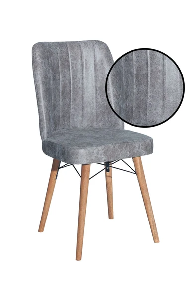 AVENZA LİVİNG Kare Gold 6 Lİ Sandalye Mutfak Sandalyesi - 2