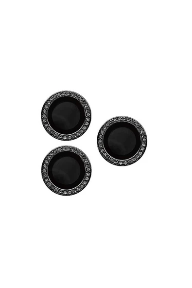 mastersonic iPhone 14 Pro Max Uyumlu CL-06 Kamera Koruyucu-Siyah ürün görseli 1