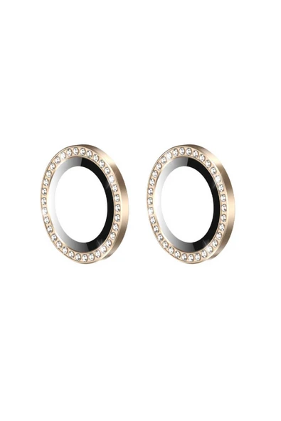 mastersonic iPhone 12 Mini Uyumlu MTSC CL-06 Kamera Koruyucu-Gold ürün görseli 1