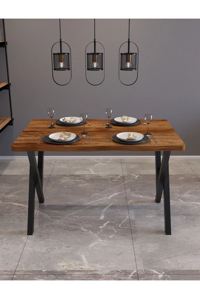 AVENZA LİVİNG KÜTÜK YEMEK MASASI CVZ 80X120 METAL AYAK - 2