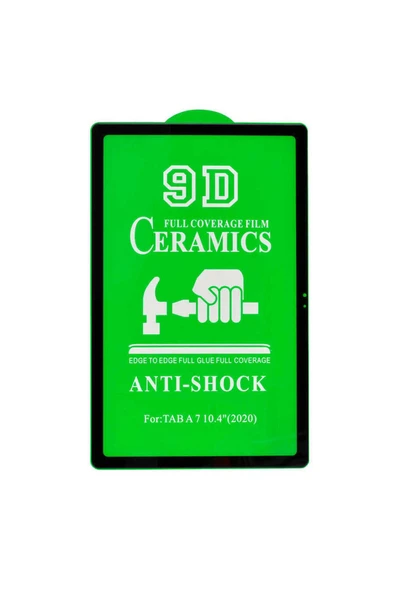 mastersonic Galaxy Tab A7 10.4 T500 2020 Uyumlu Tablet Seramik Ekran Koruyucu-Siyah ürün görseli 1
