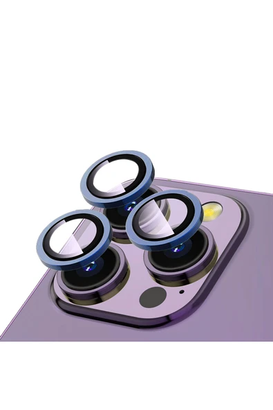 mastersonic iPhone 15 Pro Uyumlu MTSC CL-12 Premium Safir Parmak İzi Bırakmayan Anti-RefCLOive Kamera CLO - 1