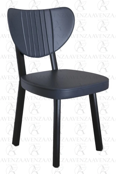 AVENZA LİVİNG ELMA SANDALYE 4 LÜ ANTRASİT MODERN MUTFAK SANDALYESİ, YEMEK, BAHÇE, KAFE, - 2