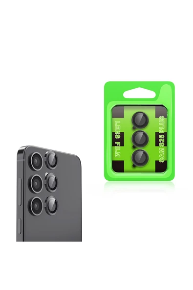 mastersonic Galaxy S25 Plus MTSC CL-07 Kamera Lens Koruyucu-Siyah ürün görseli 1
