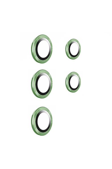 mastersonic Galaxy S22 Ultra Uyumlu MTSC Kamera Koruyucu-Yeşil ürün görseli 1