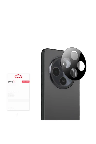 mastersonic Xiaomi Redmi 14C 4G Uyumlu İKTK 3D Kamera Camı-Siyah