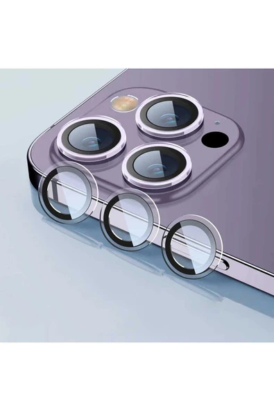 mastersonic iPhone 14 Pro Uyumlu MTSC CL-07 Kamera Koruyucu-Renksiz ürün görseli 1