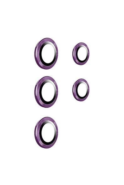 mastersonic Galaxy S22 Ultra Uyumlu Kamera Koruyucu-Derin Mor ürün görseli 1