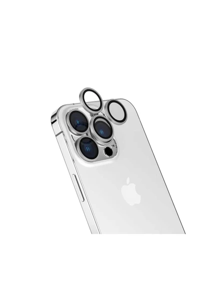 mastersonic iPhone 15 Pro Max Uyumlu YTSG CL-15 Parmak İzi Bırakmayan Anti-RefCLOive Kamera Koruyucu- - 1