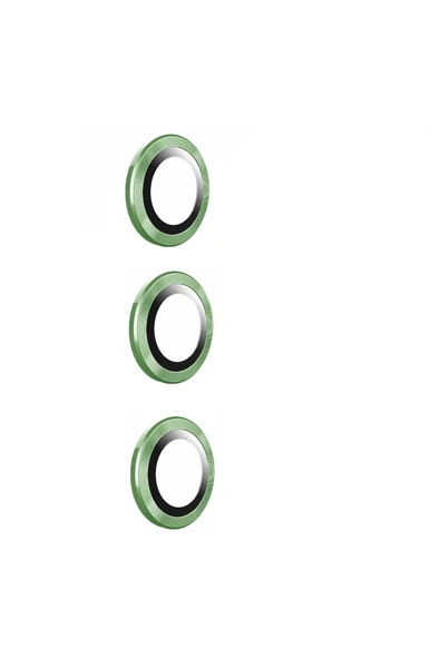 mastersonic Galaxy S23 FE Uyumlu FNTicaret Kamera Lens Koruyucu Cam Filmi-Yeşil ürün görseli 1