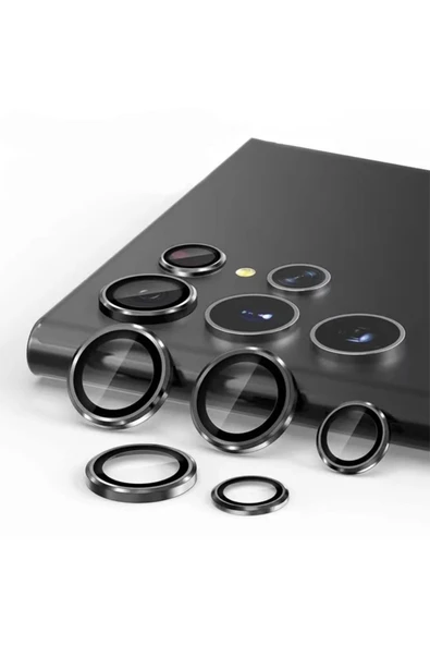 mastersonic Galaxy S23 Plus Kamera Lens Koruyucu Cam Filmi Mor - Resim 5