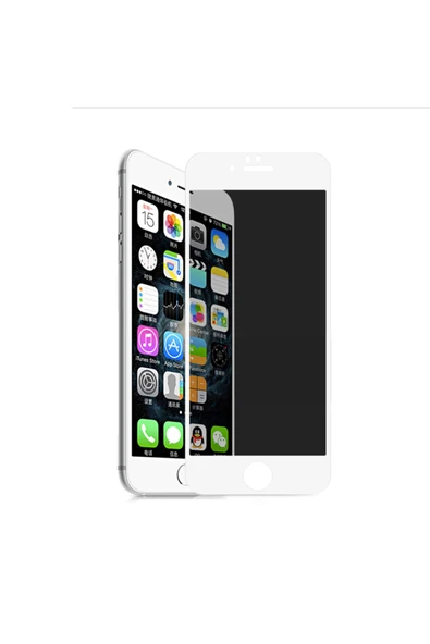 mastersonic iPhone 8 Uyumlu MTSC Rika Premium Privacy Temperli Cam Ekran Koruyucu ürün görseli 1