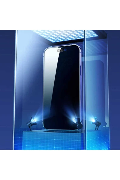 mastersonic iPhone 15 Pro Max Uyumlu MTSC Kor Privacy Cam Ekran Koruyucu - Resim 3