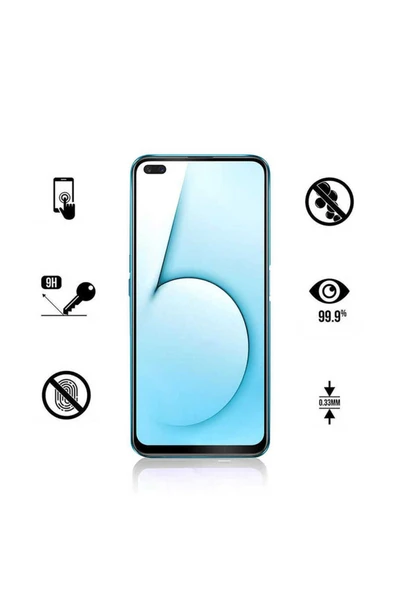 mastersonic Oppo Reno 3 Pro 5G Uyumlu Davin Seramik MTSC Ekran Koruyucu - 3