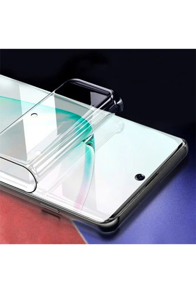 mastersonic Galaxy S21 Ultra Uyumlu MTSC Süper Pet Ekran Koruyucu Jelatin - Resim 5