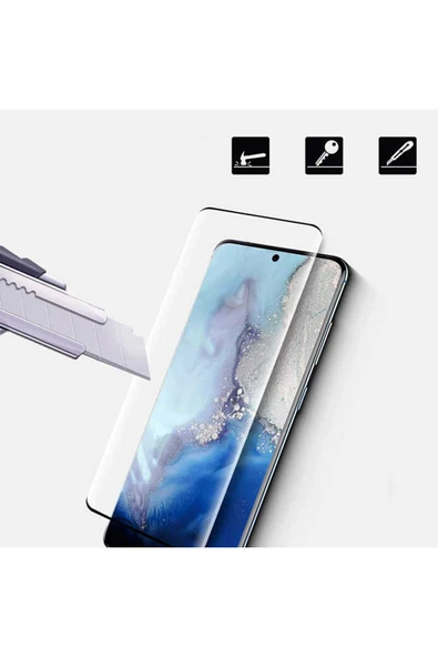 mastersonic Galaxy S21 Uyumlu MTSC Süper Pet Ekran Koruyucu Jelatin - Resim 3