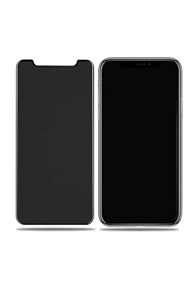 mastersonic iPhone X Uyumlu MTSC Rika Premium Privacy Temperli Cam Ekran Koruyucu ürün görseli 1