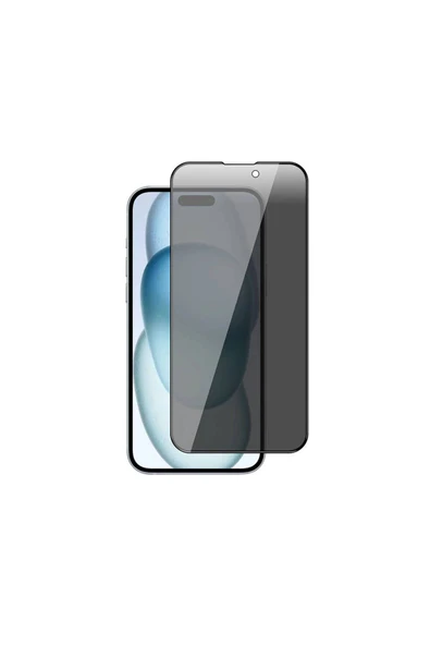 mastersonic iPhone 15 Pro Max Uyumlu MTSC New 5D Privacy Temperli Ekran Koruyucu ürün görseli 1