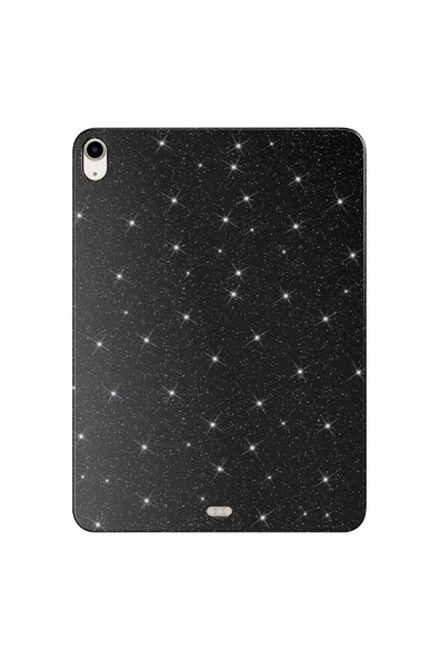 mastersonic iPad Air 11 2025 M3 Simli Parlak Görünümlü MTSC Tablet Koton Kılıf - Siyah ürün görseli 1