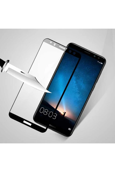 mastersonic Huawei Mate 10 Lite Uyumlu Davin 5D Cam MTSC Ekran Koruyucu - Resim 4