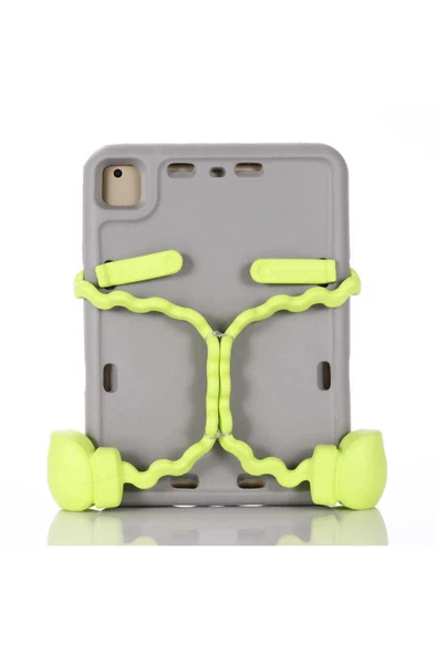 mastersonic iPad 9.7 2017 (5.Nesil) MTSC Eva Boxer Tablet Silikon - Gri ürün görseli 1