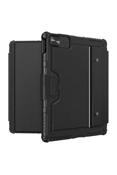 mastersonic Apple Ipad 11 pro A2228 A2068 A2230 A2231 Uyumlu Kılıf Standlı Klavyeli Uyku Modlu Kılıf - Resim 6