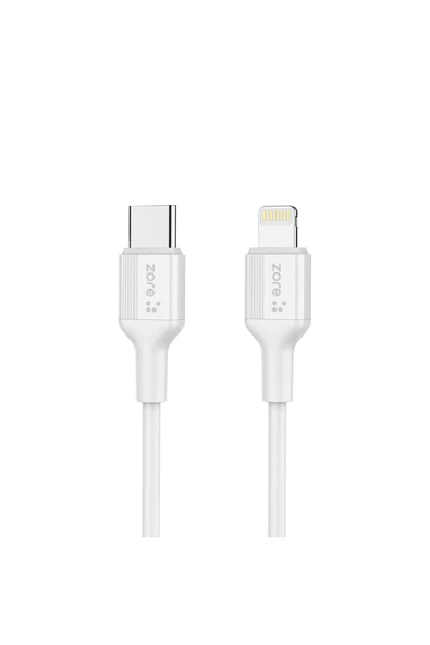 mastersonic MTSC Play Serisi PL2 Type-C to Lightning 2in1 PD Seyahat Şarj Aleti 20W - Beyaz - Resim 7