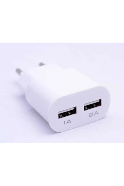 mastersonic MTSC 2000 Mah 2 in 1 Micro Ev Şarj Seti - Beyaz - Resim 4