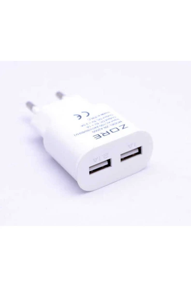 mastersonic MTSC 2000 Mah 2 in 1 Micro Ev Şarj Seti - Beyaz - Resim 3