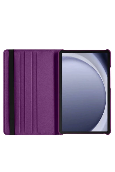 mastersonic Galaxy Tab A9 Plus Uyumlu MTSC Dönebilen Standlı Kılıf-Pembe - Resim 4
