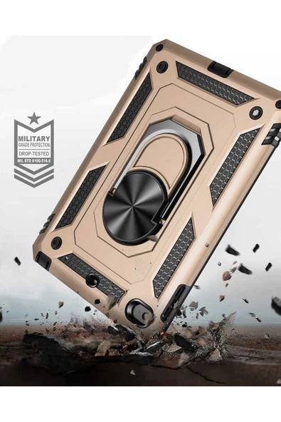 mastersonic iPad Mini 5. Nesil - Uyumlu Uyumlu MTSC Tablet Vega Kapak-Mavi - Resim 5