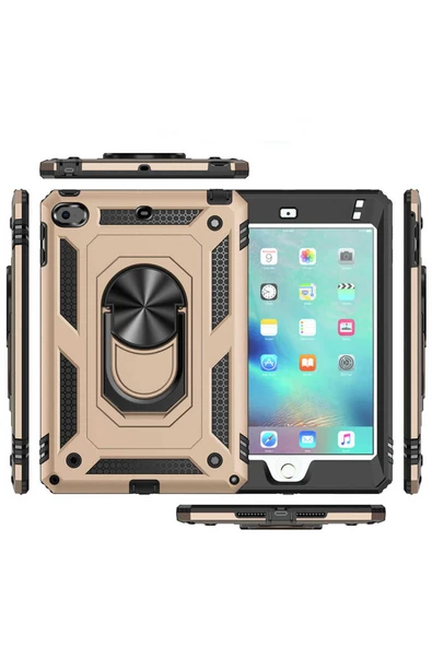 mastersonic iPad Mini 5. Nesil - Uyumlu Uyumlu MTSC Tablet Vega Kapak-Siyah - Resim 6