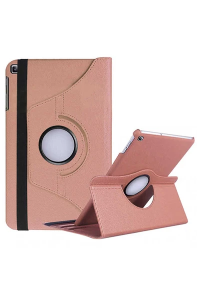 mastersonic Galaxy Tab A7 10.4 T500 (2020) Uyumlu MTSC Dönebilen Standlı Kılıf-Rose Gold ürün görseli 1