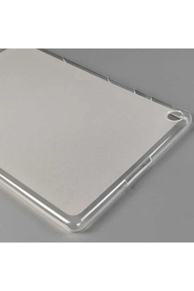 mastersonic MatePad T10S Uyumlu MTSC Tablet Süper Silikon Kapak-Renksiz - Resim 3