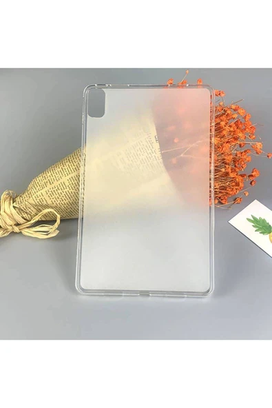 mastersonic Xiaomi Redmi Pad 10.61" Kılıf Uyumlu MTSC Tablet Süper Silikon Kapak-Renksiz - Resim 5