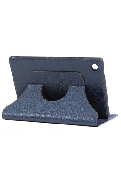 mastersonic Galaxy Tab A8 10.5 SM-X200 (2021) Uyumlu MTSC Fest Dönebilen Standlı Kılıf-Lacivert ürün görseli 1