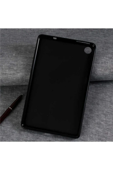 mastersonic MatePad T8 Uyumlu MTSC Tablet Süper Silikon Kapak-Renksiz - Resim 6