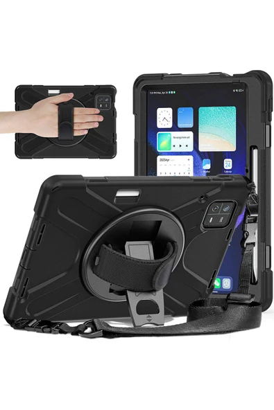 mastersonic Pad 6 MTSC Defender Tablet Silikon - Siyah - Resim 5