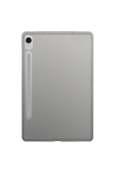 mastersonic Galaxy Tab S9 FE Kılıf Uyumlu MTSC Tablet Süper Silikon Kapak-Renksiz - Resim 2