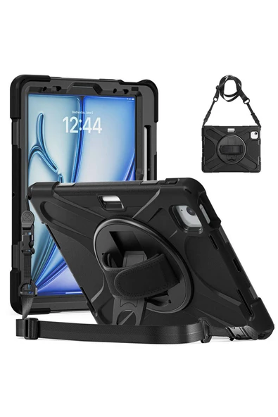 mastersonic iPad Pro 11 2022 M2 MTSC Defender Tablet Silikon - Siyah - Resim 4