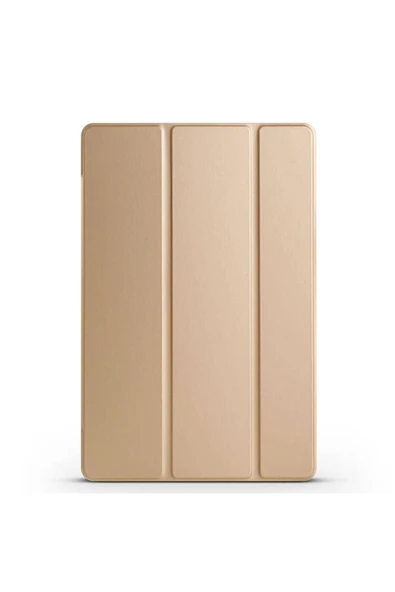 mastersonic Galaxy Tab A9 Plus Uyumlu MTSC Smart Cover Standlı 1-1 Kılıf-Gold ürün görseli 1