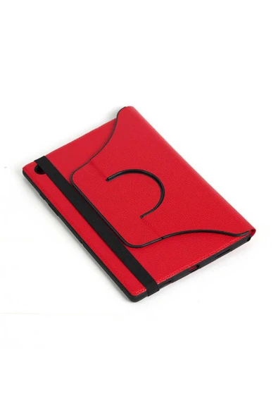 mastersonic Galaxy Tab A8 10.5 SM-X200 (2021) Uyumlu MTSC Fest Dönebilen Standlı Kılıf-Lacivert - Resim 3