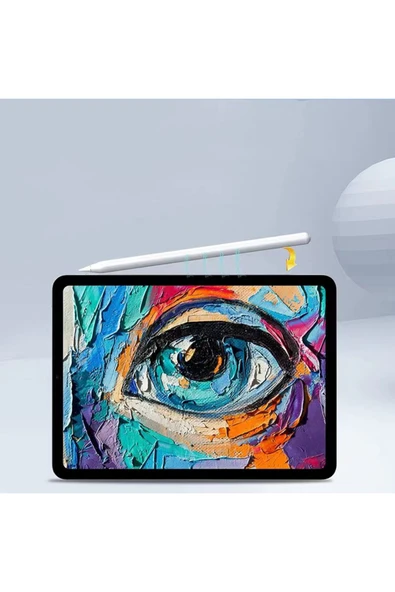 mastersonic MTSC Pencil 09 Palm-Rejection Magnetik Şarj ve Eğim Özellikli Dokunmatik Çizim Kalemi-Beyaz - Resim 4