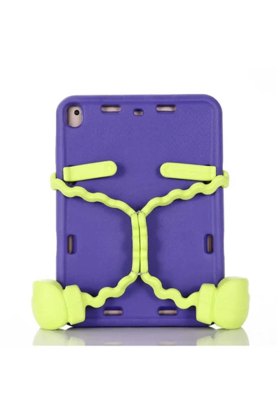 mastersonic iPad 10.2 (8.Nesil) MTSC Eva Boxer Tablet Silikon - Pembe Koyu - Resim 3